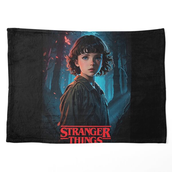 Stranger Things - Eleven in dark forest Pet Blanket
