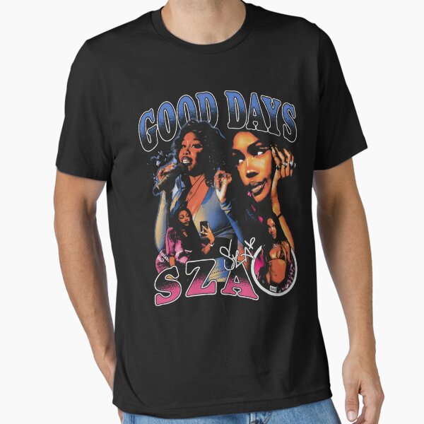 Vista previa del artículo con la obra «Vintage 90s Sza Buenos Días», diseñado y vendido por PateComPetiti.
