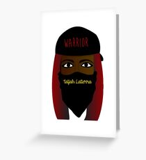 Warrior Greeting Card