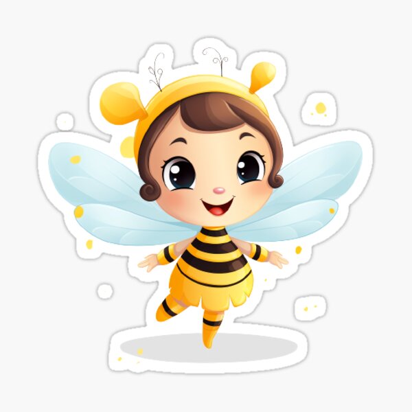 Spring Bee Fairy Art