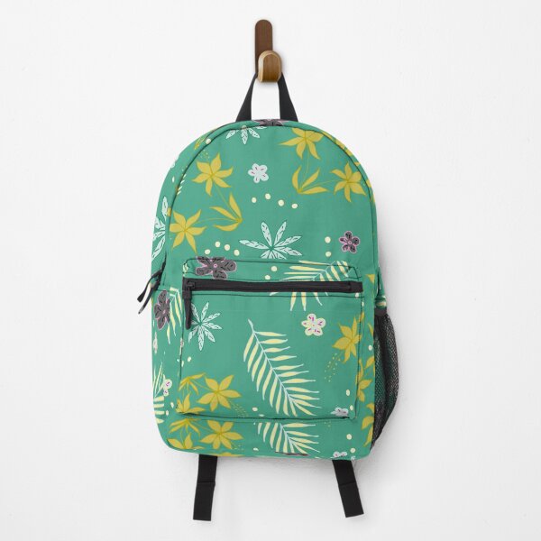 Item preview, Green and yellow beach vibes wildflowers designed and sold by SerahO.