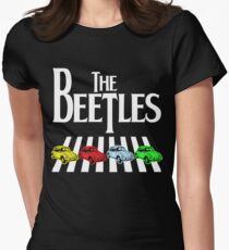 Camiseta entallada para mujer Escarabajos - VW - playa buggy - volkswagen