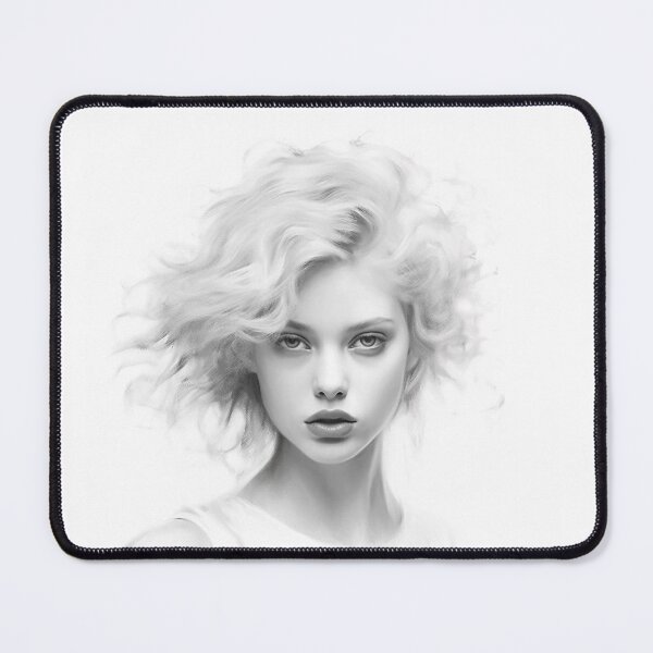 Item preview, Beautiful female portrait designed and sold by MiraCleAI.
