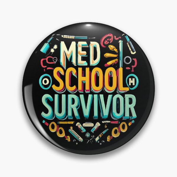 Item preview, med school survivor designed and sold by vaggleTown.