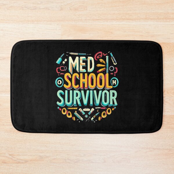 Item preview, med school survivor designed and sold by vaggleTown.
