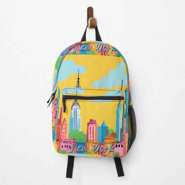 Item preview, World travel fly to USA , New York   in colorful  tower brafdesign  designed and sold by Brafdesign.