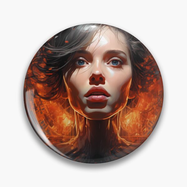 Item preview, "Determination of Katniss: Cinematic Hyper-Realism" designed and sold by ChamounVisual.