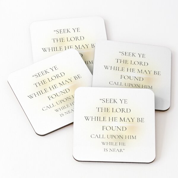Item preview, Seek The Lord - white circle designed and sold by NewCreatures.
