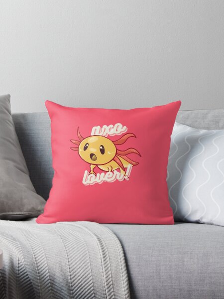 Vista previa del artículo con la obra «Golden Axolotl "Axo Lover" Axolotl Art», diseñado y vendido por Mr Pyuku.