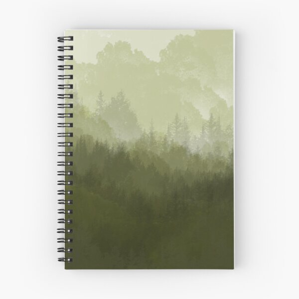 Item preview, green forest fog  designed and sold by KIRART.
