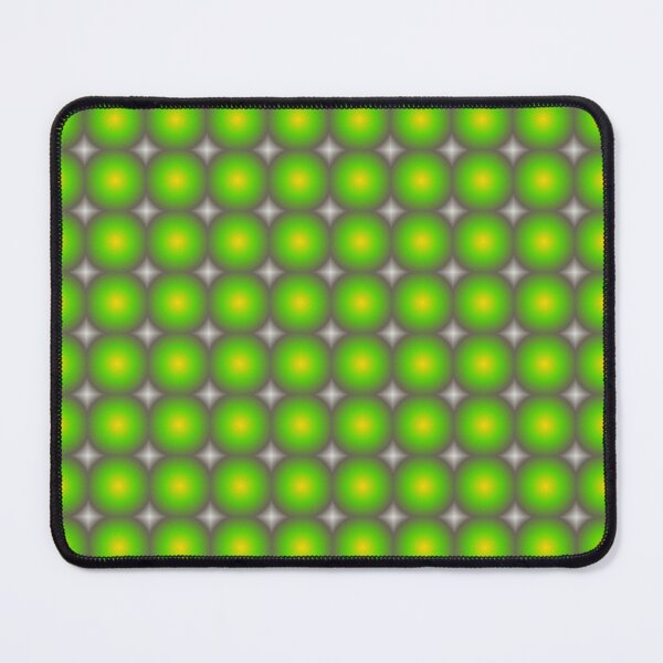 Item preview, Mosaic in the shape of a yellow-green dot with a radial gradient effect designed and sold by SplashTastic.