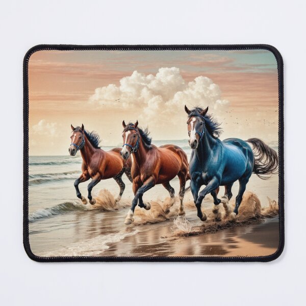 Item preview, Running horses on the beach.   designed and sold by Debsgiftware Ward.