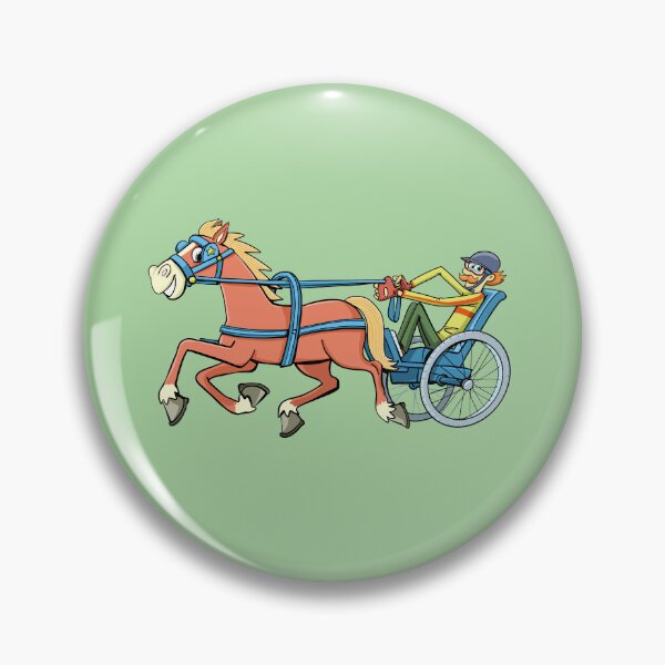 Item preview, trotting horse pulls a sports carriage with a driver designed and sold by duxpavlic.