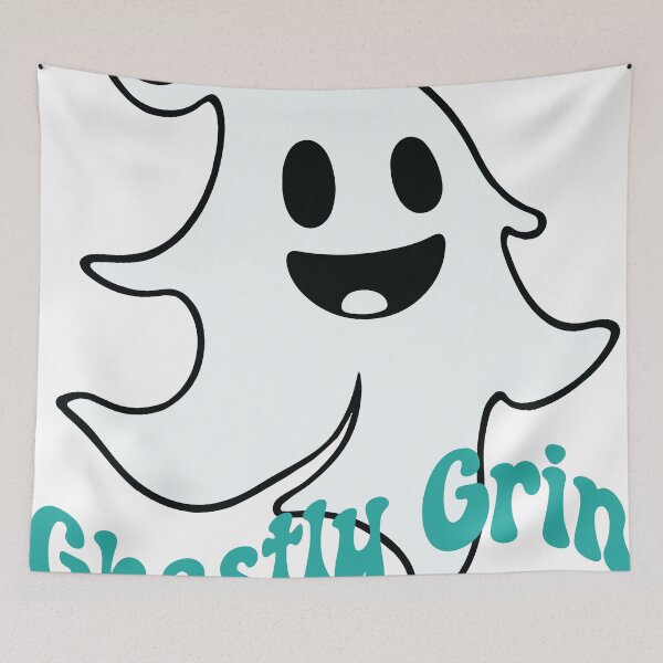 Item preview, Halloween Ghost, Ghastly Grin designed and sold by ElimoDesign.