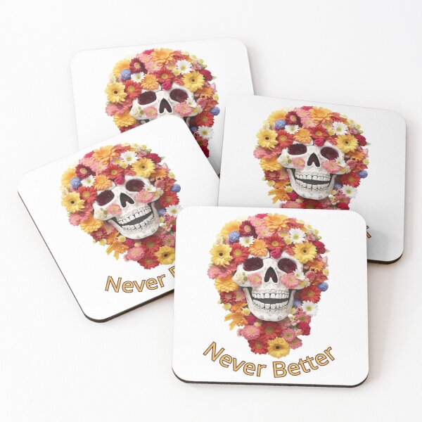 Item preview, Skeleton Skull - Never Better designed and sold by efkarose.