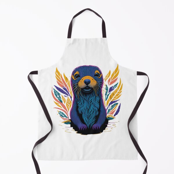 Item preview, Cute Cartoonish Otter designed and sold by likbatonboot.
