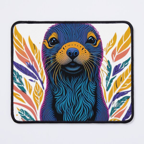 Item preview, Cute Cartoonish Otter designed and sold by likbatonboot.