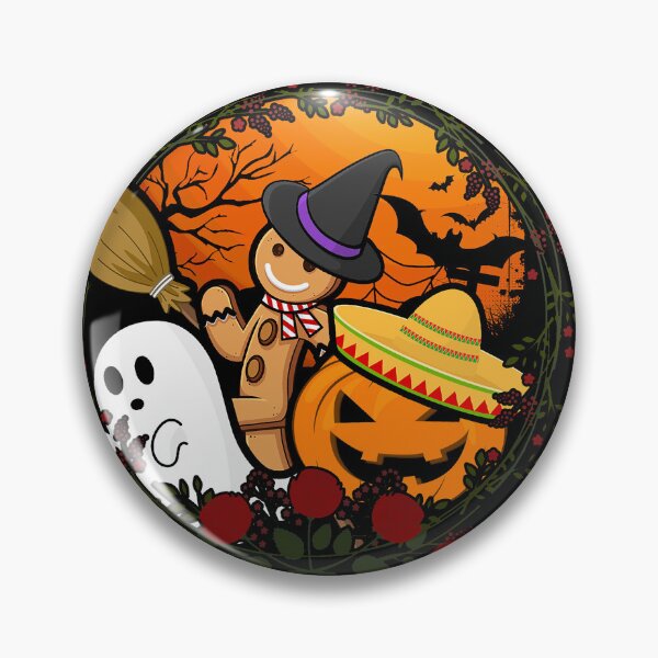 Artikelvorschau, Fröhliche Halloween-Blumenparty entworfen und verkauft von TheRoadsideArts.