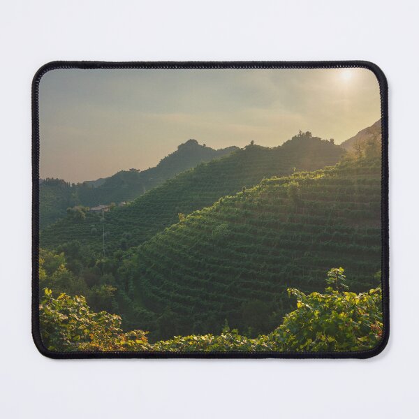 Item preview, Vineyards of Prosecco Hills at sunset. Italy designed and sold by Stefano Orazzini.