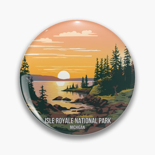 Artikelvorschau, Isle-Royale-Nationalpark (Michigan) entworfen und verkauft von digitalcupids.