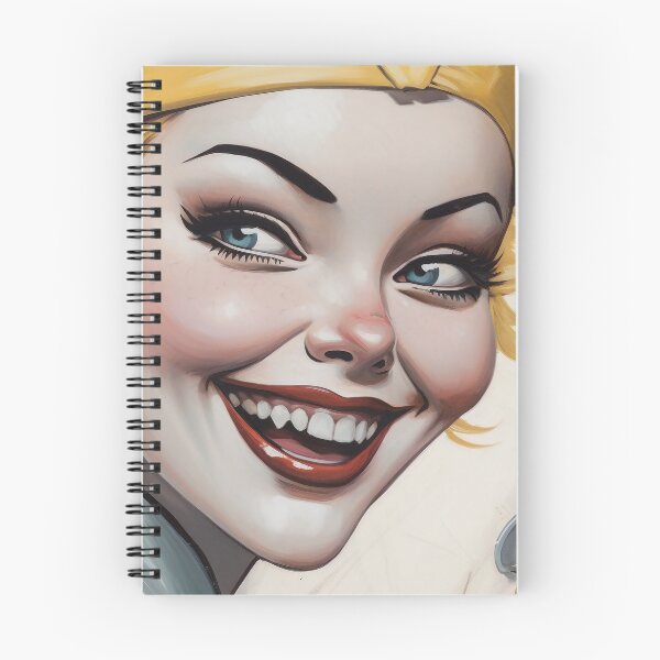 Artikelvorschau, Pinup-Kunst, elegante und futuristische Schönheit entworfen und verkauft von GueloStudio.