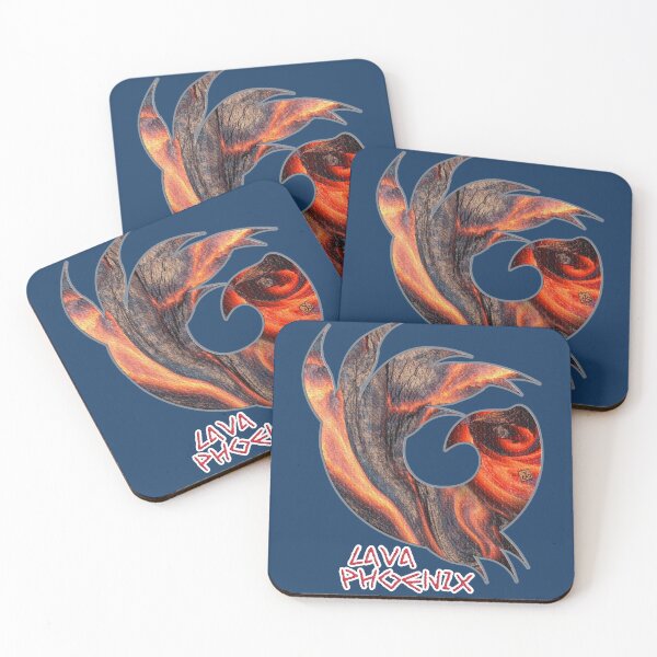 Item preview, Lava Phoenix, Fantastic Fire Bird (Design by Alice CCI) designed and sold by VanyssaGraphics.