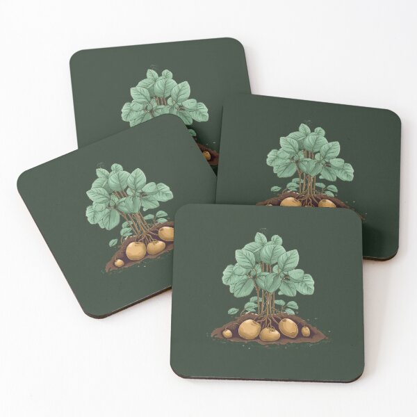 Item preview, potatoes, potato plant designed and sold by DerSenat.