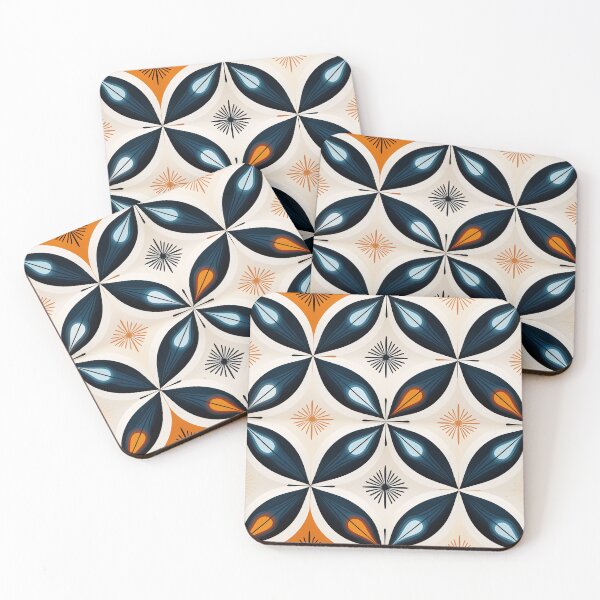 Item preview, Unique retro pattern designed and sold by hobakmacha.
