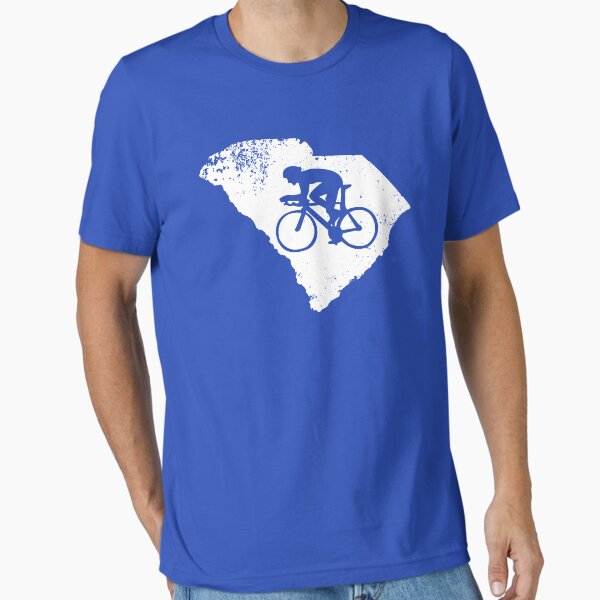 Item preview, South Carolina Biker Shirt Love Mountain Biking Gear designed and sold by DynamicDesign.