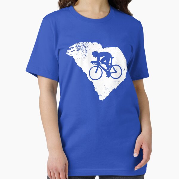 Item preview, South Carolina Biker Shirt Love Mountain Biking Gear designed and sold by DynamicDesign.