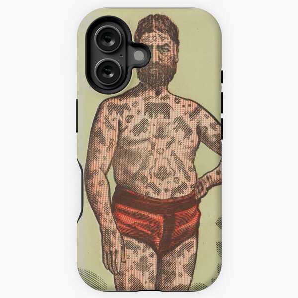 Item preview, Vintage Tattoo Poster of Captain George Costentenus designed and sold by Vintage Wall Art.