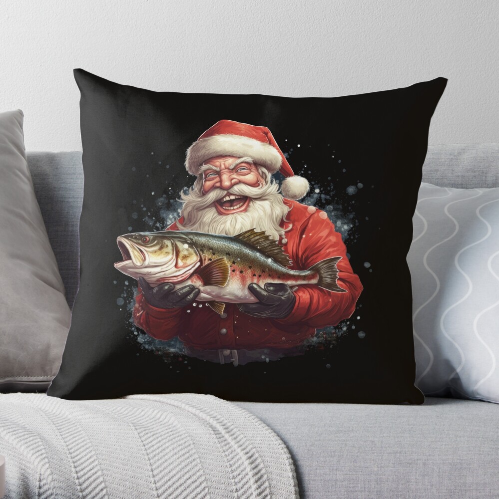 Santa 2024 claus pillow