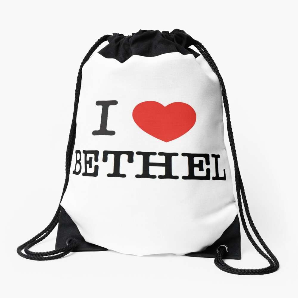 I love Bethel Drawstring Bag