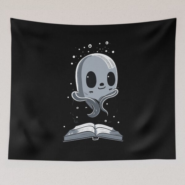 Item preview, Ghost Reading a Book designed and sold by Peculiarts.