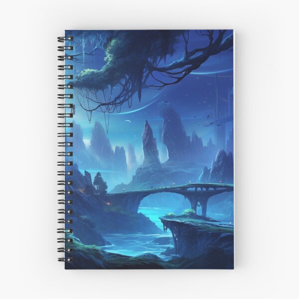 Item preview, Mystical Moon Landscape designed and sold by AnalyticalDream.