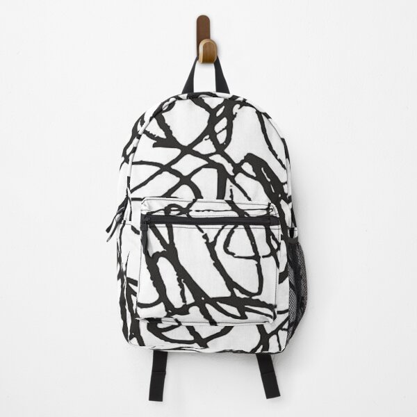 Item preview, Black And White Abstract Scribble Background designed and sold by MTShoppingLine.