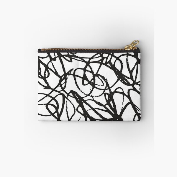 Item preview, Black And White Abstract Scribble Background designed and sold by MTShoppingLine.