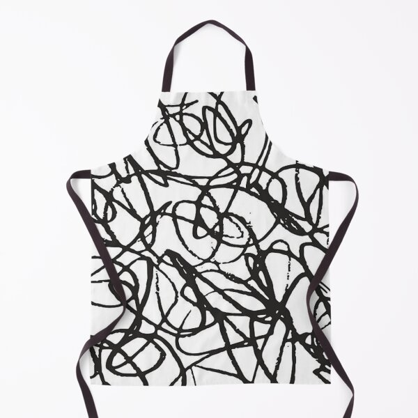 Item preview, Black And White Abstract Scribble Background designed and sold by MTShoppingLine.