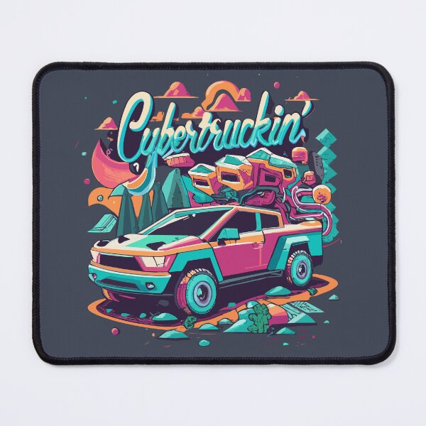 Item preview, Cybertruckin Neon Dreams | Futuristic designed and sold by InkBlvd.