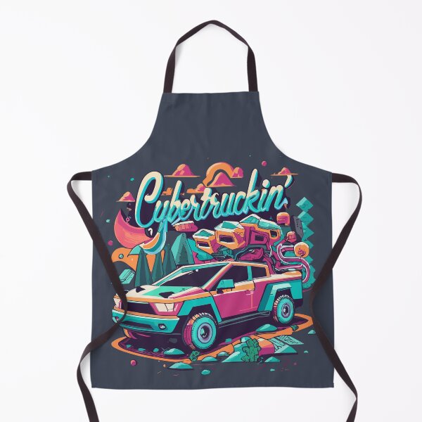 Item preview, Cybertruckin Neon Dreams | Futuristic designed and sold by InkBlvd.