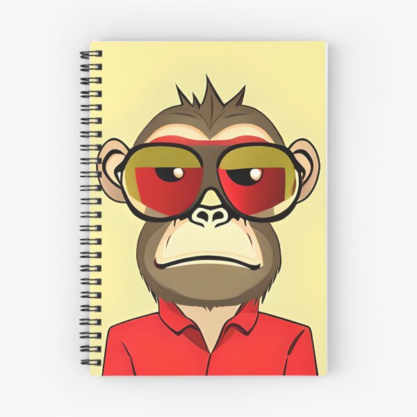 Item preview, Red Monkey designed and sold by ShilpyDesign.