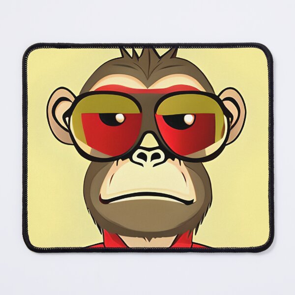Item preview, Red Monkey designed and sold by ShilpyDesign.