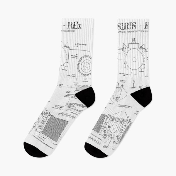 Item preview, OSIRIS-REx. Asteroid Sample Return Mission. Vertical (White Stencil - No Background) designed and sold by BGALAXY.