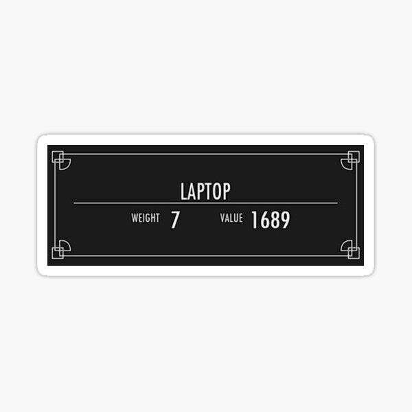 Item preview, dovahkiin's laptop designed and sold by Akerman16.