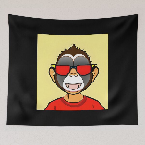 Item preview, Red Monkey designed and sold by ShilpyDesign.