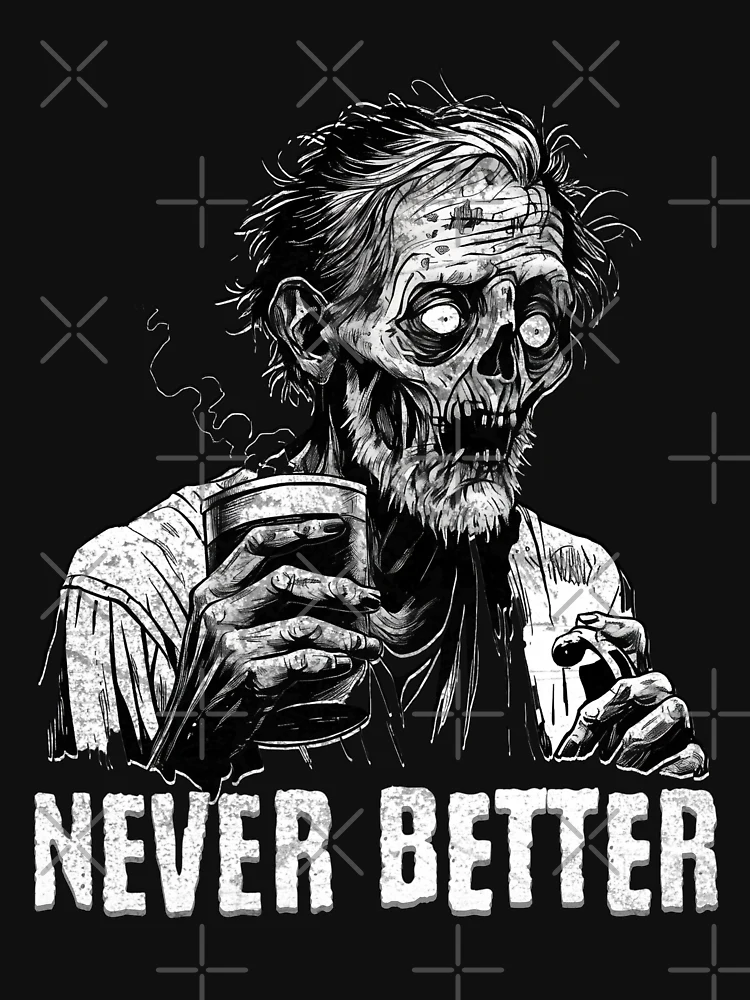 Must have coffee - Zombie Photographic Print by nektarinchen