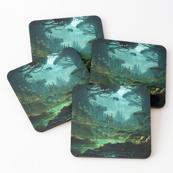 Item preview, Mystical Elvish Landscape designed and sold by AnalyticalDream.