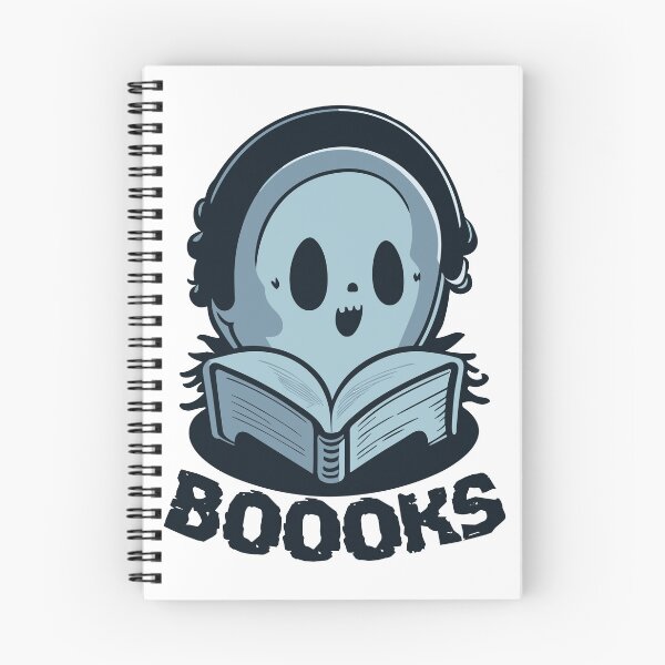 Item preview, Boooks Ghost Reading a Book Booo Halloween Boo designed and sold by Peculiarts.