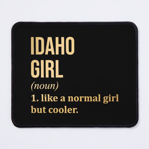 Item preview, Idaho Girl Definition Idaho in Gold designed and sold by XCIV.