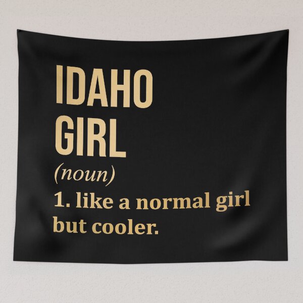 Item preview, Idaho Girl Definition Idaho in Gold designed and sold by XCIV.